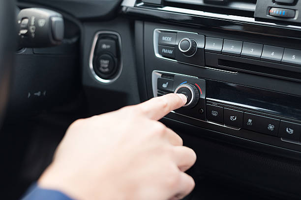 istock asian young businessman operates the car dashboard 529724873