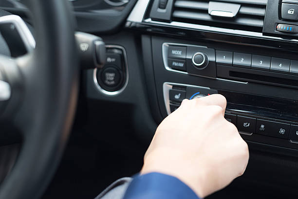 istock asian young businessman operates the car dashboard 529724915