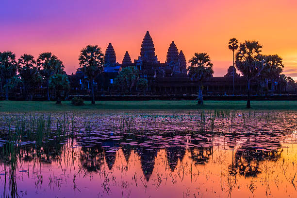 istock Angkor Wat before sunrice, Cambodia. 529725401