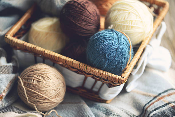 istock balls of wool in a basket 529726061