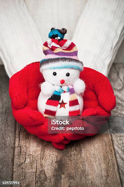 Schneemann Stockfoto und mehr Bilder von Christbaumkugel - Christbaumkugel, Dekoration, Eine Person