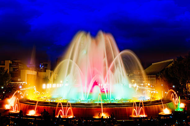istock The famous Montjuic Fountain. 529729029