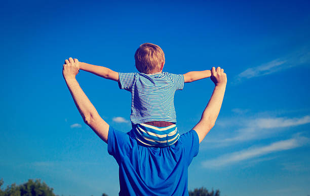 istock happy family on sky 529729273