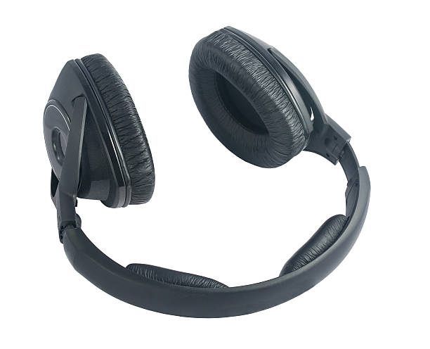 istock Headphones Isolated on White Background 529729355