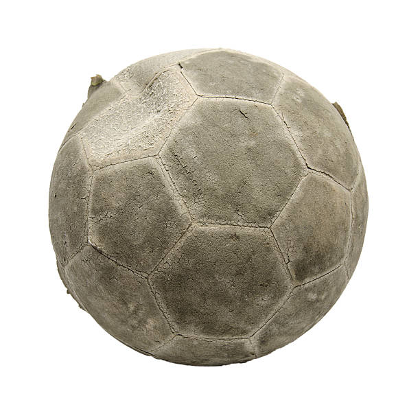 istock Old football isolated 529742711
