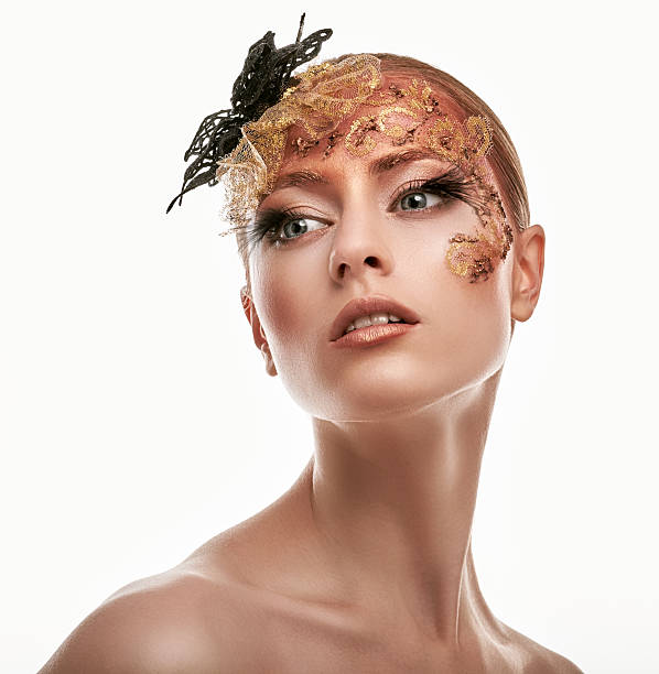istock Beautiful Girl. Creative Fashion Makeup. 529743487