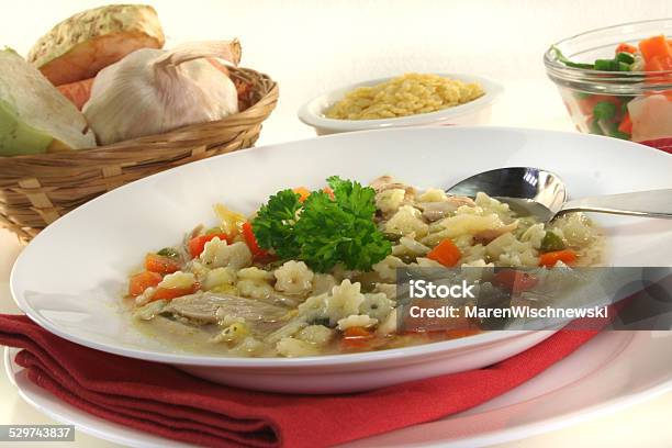 Chicken Soup Stock Photo - Download Image Now - Carrot, Cauliflower, Chicken Soup