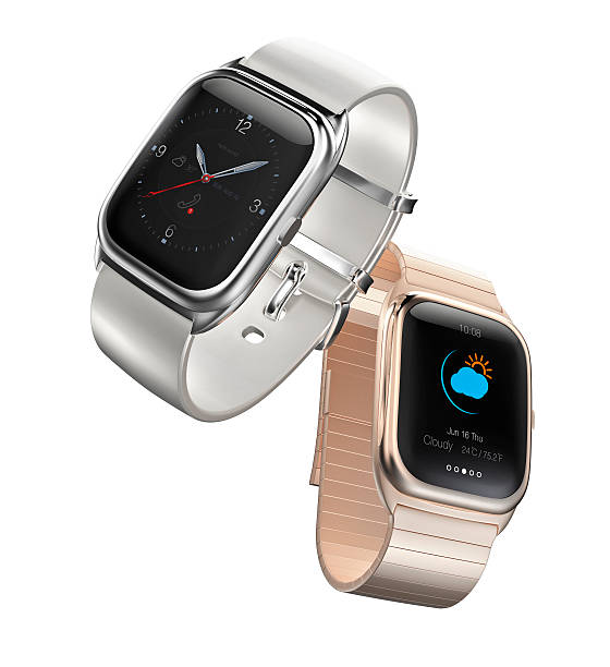 istock Smart watches isolated on white background. 529744277