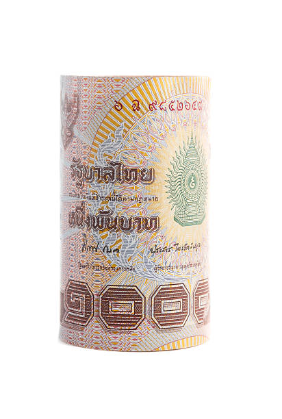istock Rolls of banknote of Thai currency 529748253
