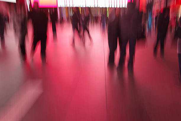 istock Blurred people in Times Square New York City long exposure 529767623