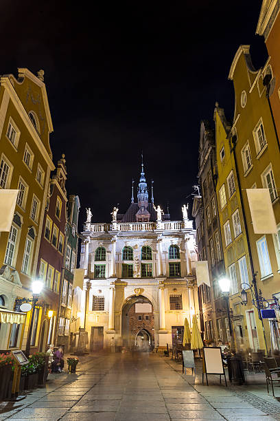 istock Green Gate at Gdansk, Poland 529768997
