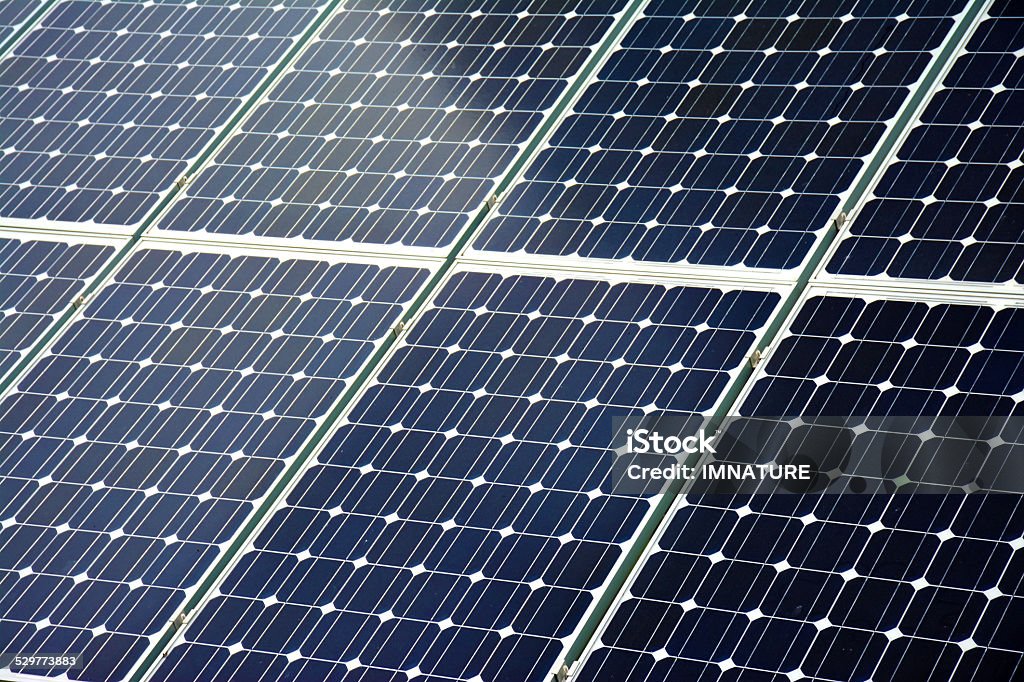 Solar plate close up Plate Stock Photo