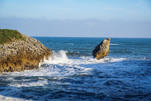 istock Seascape at Buelna, Asturia y Cantabria, Spain 529784363
