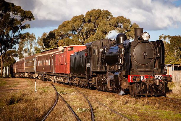 This steamtrain runs on a small touristic rairoad near Kingston, NZ. The locomotive as well as the carriages date from the early 1920's.