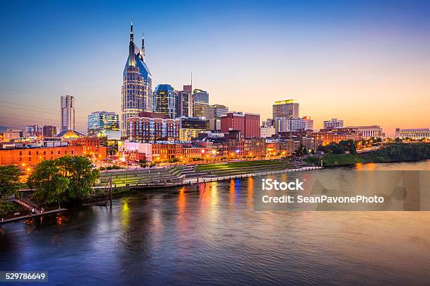 Nashville Tennessee Usa Stock Photo - Download Image Now - Nashville, Urban Skyline, Downtown District