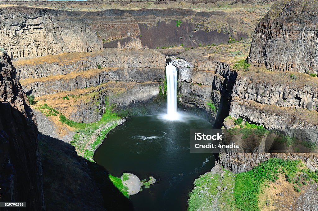 Palouse Falls Palouse Falls State Park  Basalt Stock Photo