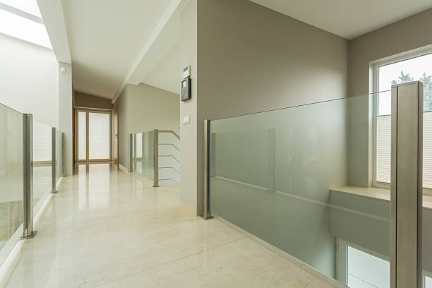 istock Spacious bright hall in luxury mansion 529834895