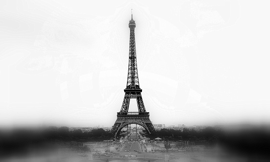 View of Paris. Eiffel Tower