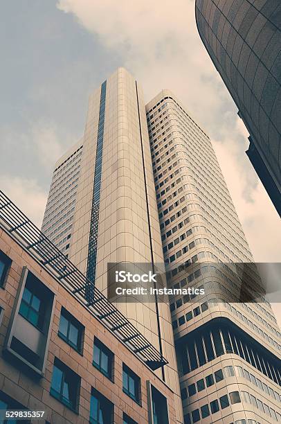 Office Building In Frankfurt Am Main Stock Photo - Download Image Now - Architecture, Blue, Building Exterior