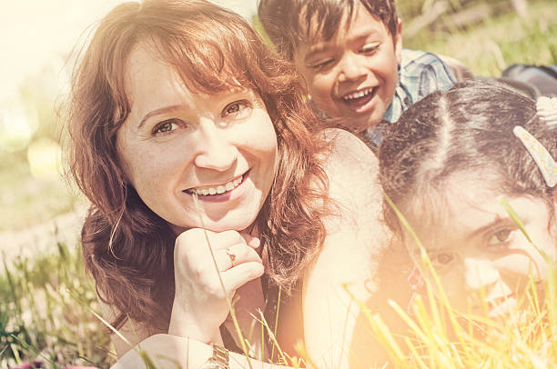 istock happy family outdoors in summer 529835549