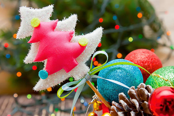 istock Christmas and New Year decoration 529836357