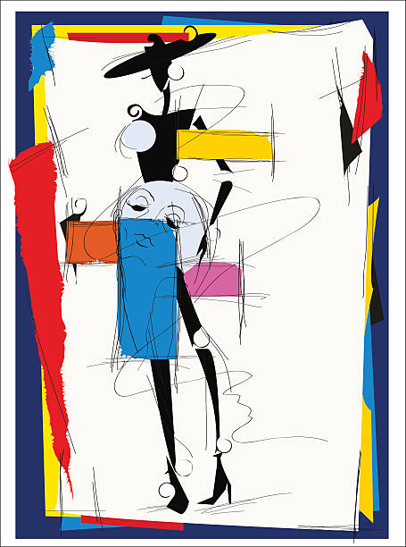 istock fashion girl cubism 529837459