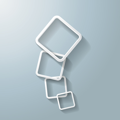 Abstract rectangles on the grey background. Eps 10 vector file.
