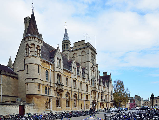 Campus da Universidade de Oxford, Balliol College - fotografia de stock