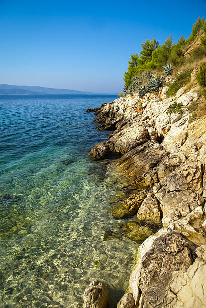 istock Seascape at Bol, Brac, Groatia 529870571