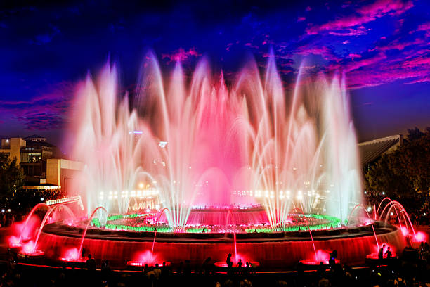 istock The famous Montjuic Fountain. 529870673