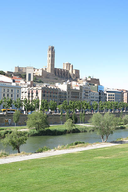 Panorama of Lleida. Catalonia, Spain.