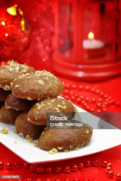 Traditional Christmas Dessert With Honey Syrup Stock Photo - Download Image Now - Baked, Baked Pastry Item, Bakery