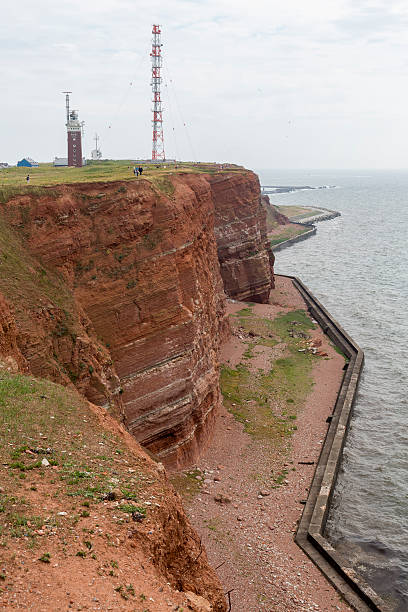 istock Heligoland lighthouse and transmission tower 529871585
