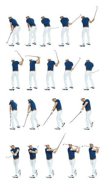 istock Multiple shots of a golfer's swing 529874675