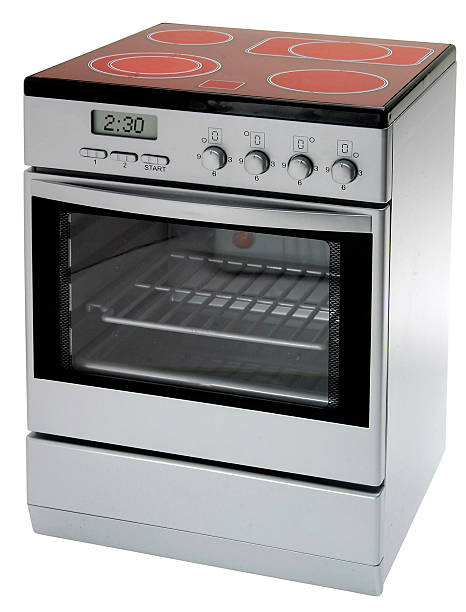 istock Electric stove with ceramic plates (noname) 529876757