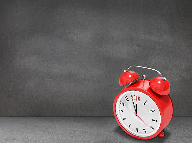 istock Composite image of 2015 in red alarm clock 529898821