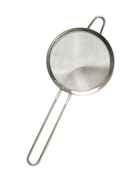 istock Kitchen sieve made of stainless steel 529898837