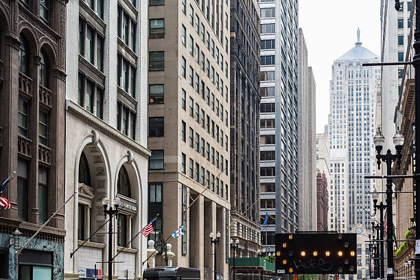 istock Traffic Sign on Chicago Street 529902233