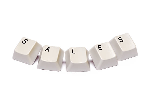 istock word sales collected from computer keyboard buttons letters sales isolated 529902501