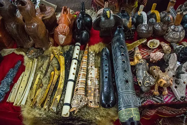 traditional musicinstruments Peru.