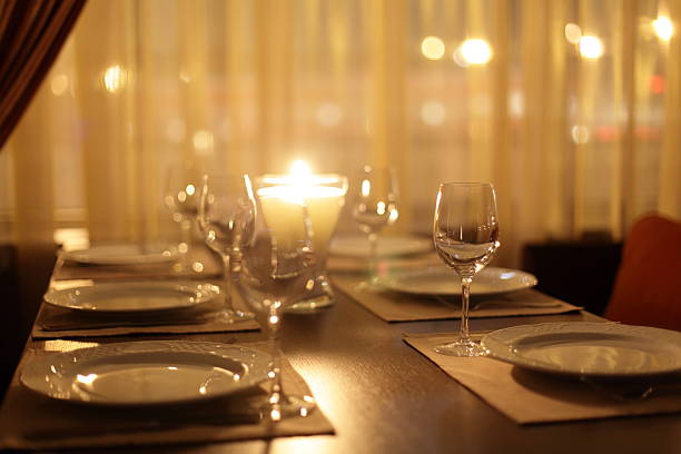 istock european restaurant in bright colors 529916523