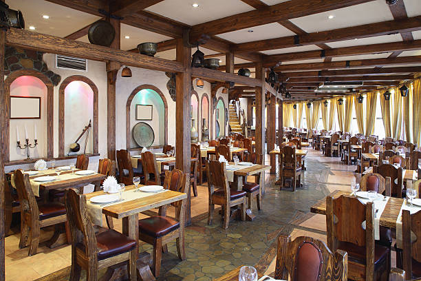 istock european restaurant in bright colors 529918057