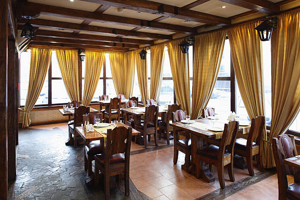 istock european restaurant in bright colors 529918059
