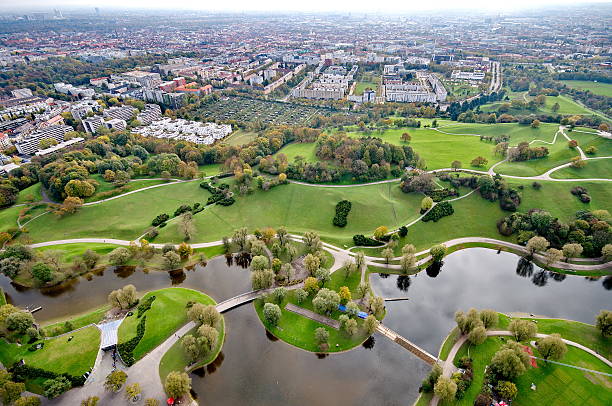 istock Munich Olympiapark from the TV tover 529920517