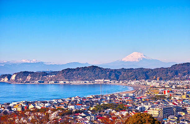 istock Kamakura city and Mount Fuji 529921651