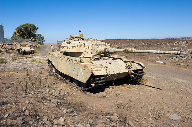istock Centurion tank left of the yom kippur war 529929057