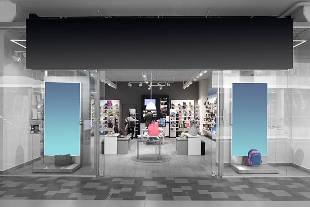 istock window of beautiful european store 529931521