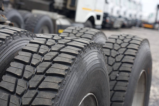 istock New truck wheels 529933275