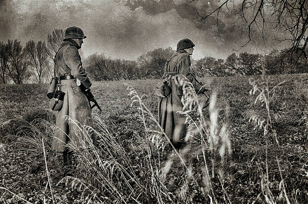 istock WWII German Soldiers On Patrol 529946865