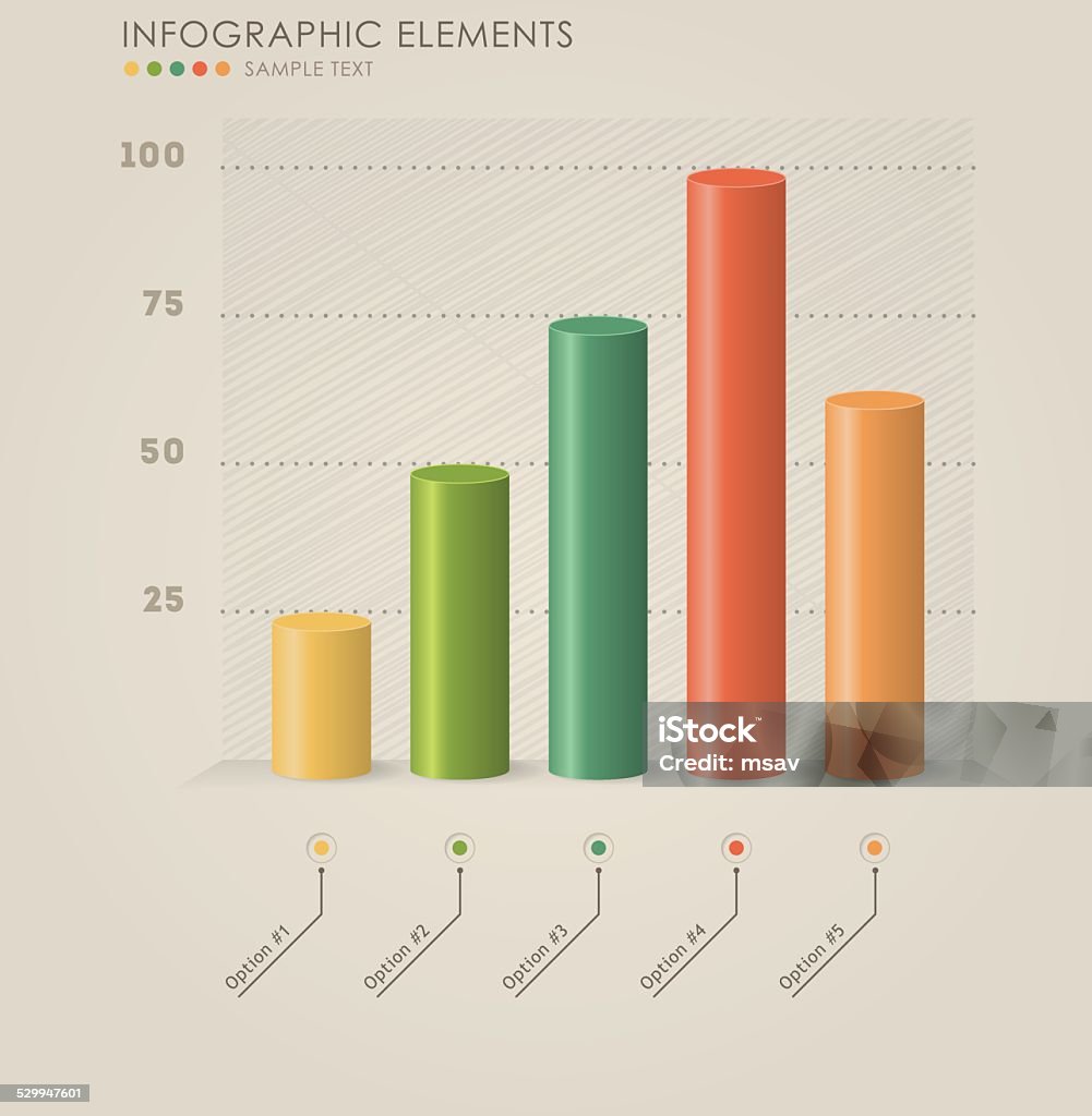 Vector 3d Chart Infographics Stock Illustration - Download Image Now ...